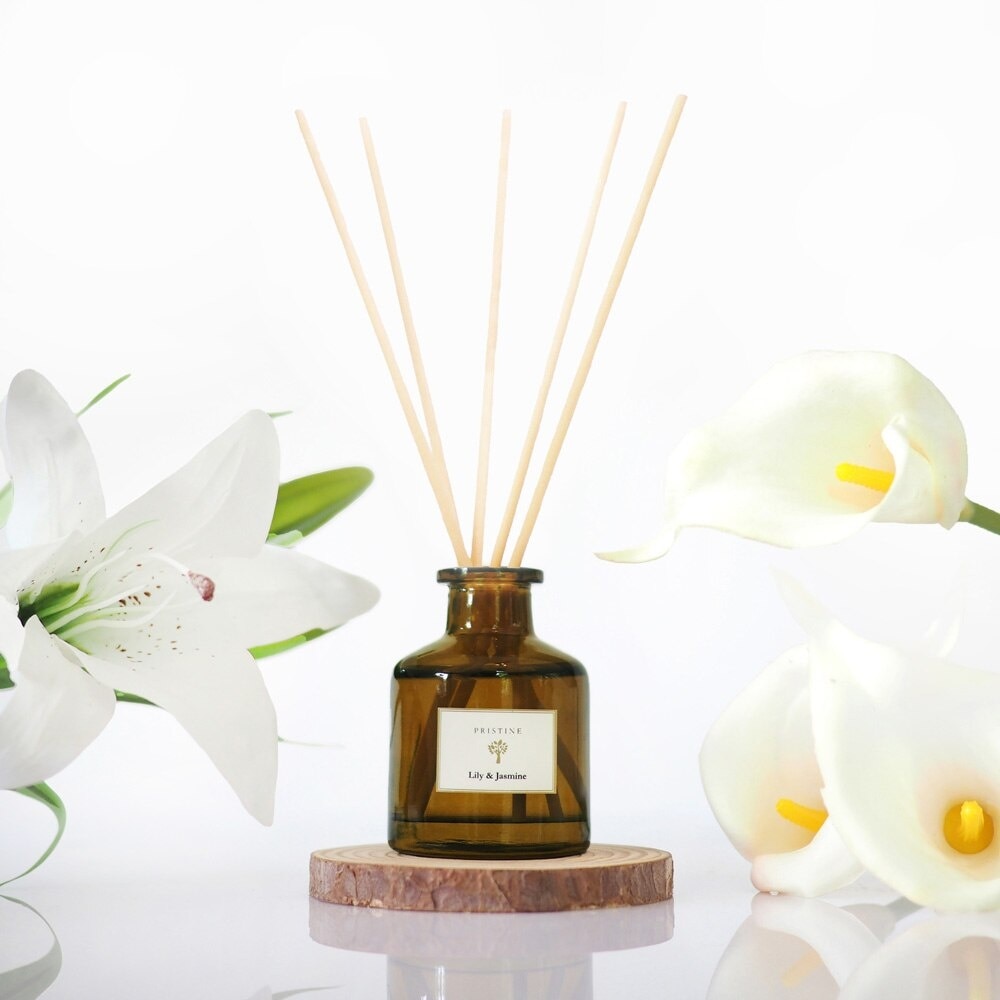 Reed Diffuser Garden Series Lily & Jasmine (For Uplifting And Alleviate Headaches) 50ml