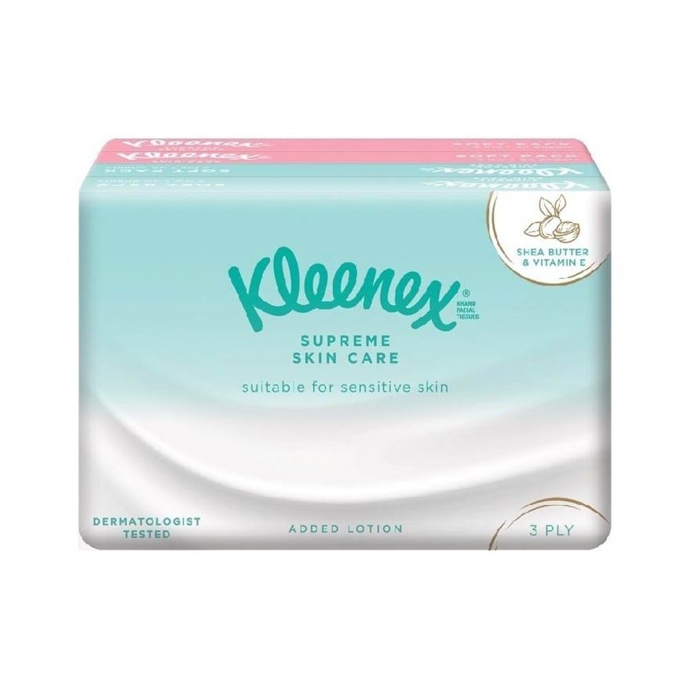 Supreme Skincare Ultra Soft 3-Ply Facial Tissues 4 x 44s