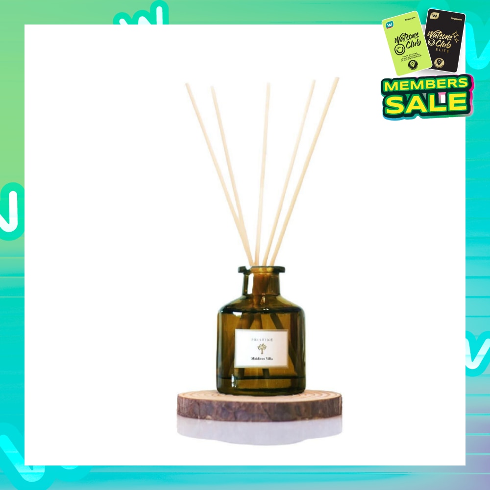 Reed Diffuser Hotel Series Scent Maldives Villa (The Ocean Breeze With Top Notes Of Floral & Ocean Blend & Citrus Freshness Of Grapefruit) 50ml
