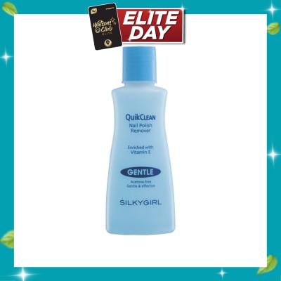 SILKYGIRL Quikclean Nail Polish Remover Gentle 1s image