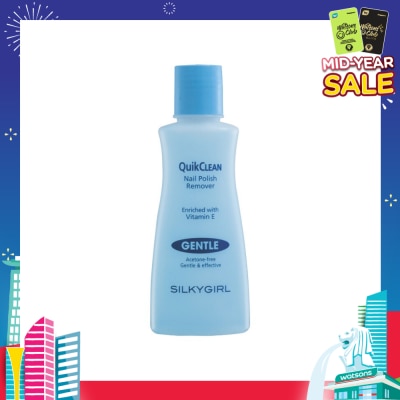 SILKYGIRL Quikclean Nail Polish Remover Gentle 1s