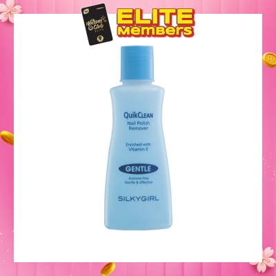 SILKYGIRL Quikclean Nail Polish Remover Gentle 1s