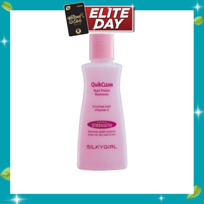 SILKYGIRL Quikclean Nail Polish Remover Extra Strength 85ml image
