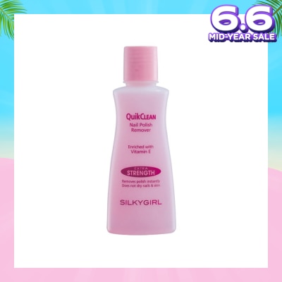 SILKYGIRL Quikclean Nail Polish Remover Extra Strength 85ml