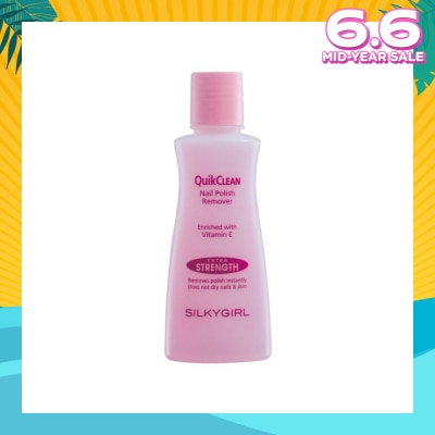 SILKYGIRL Quikclean Nail Polish Remover Extra Strength 85ml