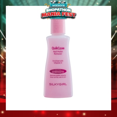 SILKYGIRL - Quikclean Nail Polish Remover Extra Strength 85ml
