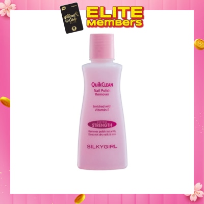SILKYGIRL Quikclean Nail Polish Remover Extra Strength 85ml