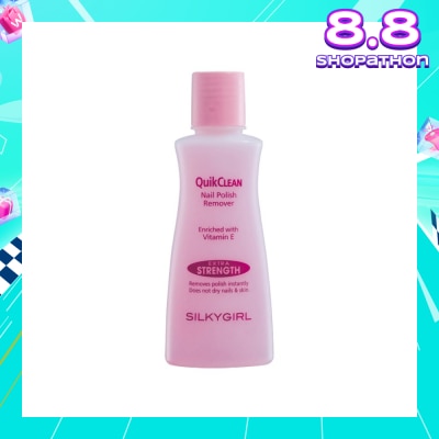 SILKYGIRL Quikclean Nail Polish Remover Extra Strength 85ml