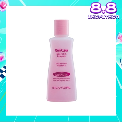 SILKYGIRL Quikclean Nail Polish Remover Extra Strength 85ml