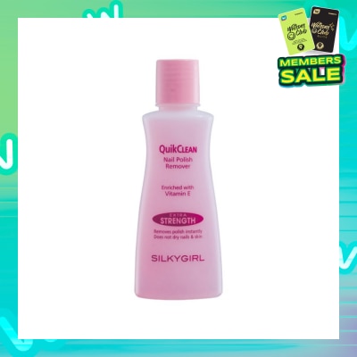 SILKYGIRL Quikclean Nail Polish Remover Extra Strength 85ml