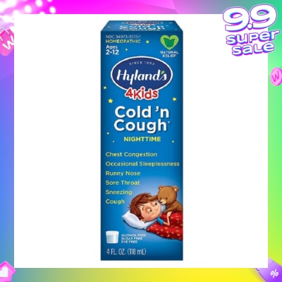 HYLAND'S 5 Kids Cold 'n Cough Night-time (Ages 2-12)  118ml