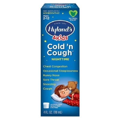 HYLAND'S 5 Kids Cold 'n Cough Night-time (Ages 2-12)  118ml