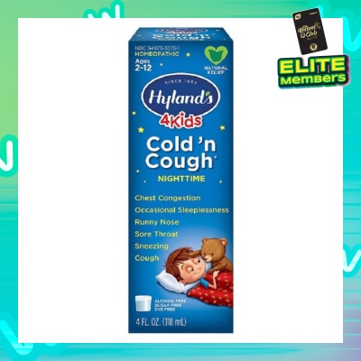 HYLAND'S 5 Kids Cold 'n Cough Night-time (Ages 2-12)  118ml