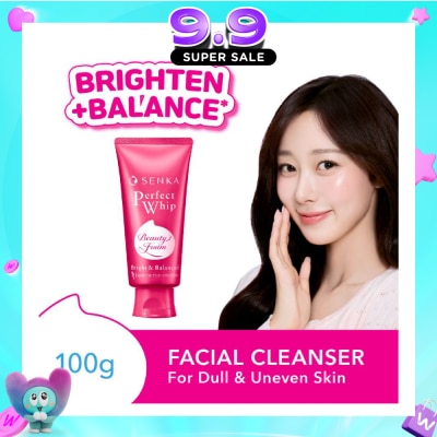 SENKA - Perfect Whip Bright & Balanced Facial Cleanser 100g image