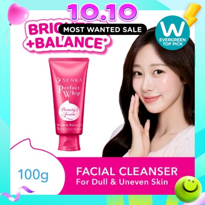 SENKA Perfect Whip Bright & Balanced Facial Cleanser 100g image