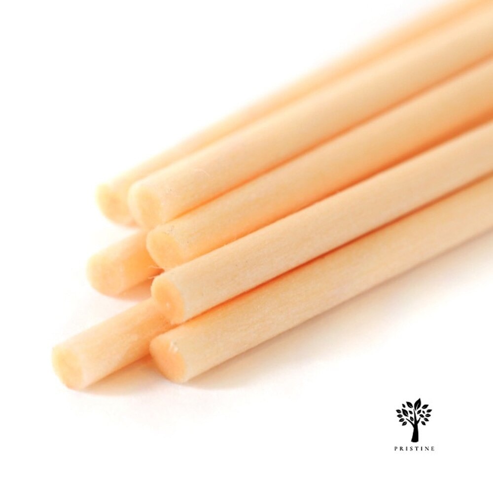 Pristine Fibre Reed Sticks Unscented Cream (26cm x 4mm) 12s