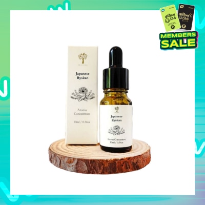 PRISTINE Aroma Concentrate Hotel Series Scent Japanese Ryokan (Natural Hot Springs) Water Soluble Extract For Electronic Diffuser 10ml