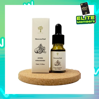 PRISTINE Aroma Concentrate Hotel Series Scent Moroccan Riad (Sweet Scents Of Orange Blossoms) Water Soluble Extract For Electronic Diffuser 10ml
