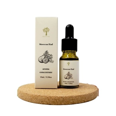 PRISTINE Aroma Concentrate Hotel Series Scent Moroccan Riad (Sweet Scents Of Orange Blossoms) Water Soluble Extract For Electronic Diffuser 10ml