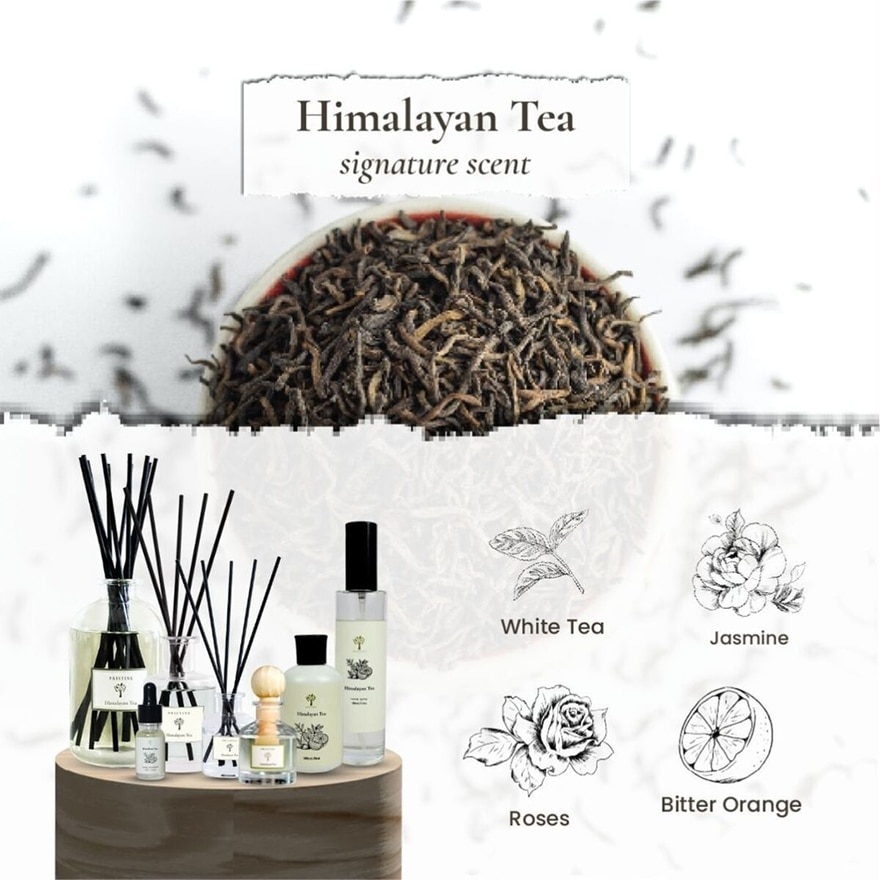 Aroma Concentrate 1st Signature Series Himalayan Tea (The Feelings of Purity & Classy) Water Soluble Extract For Electronic Diffuser 10ml