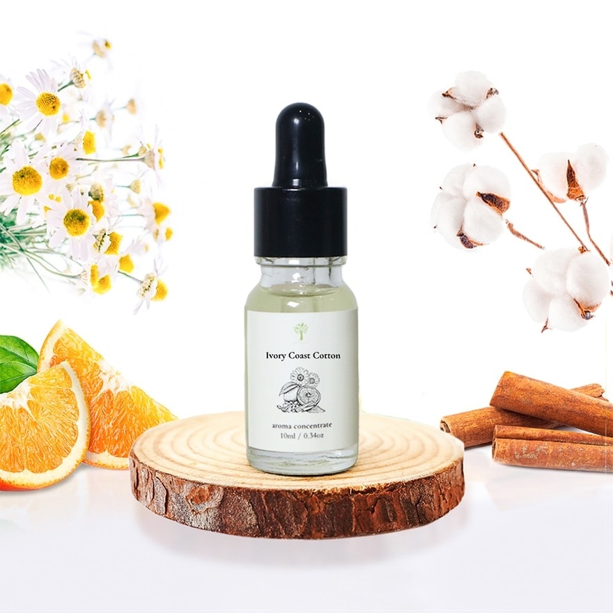 Aroma Concentrate 3rd Signature Series Ivory Coast Cotton (Comfort & Warm & Solace) Water Soluble Extract For Electronic Diffuser 10ml