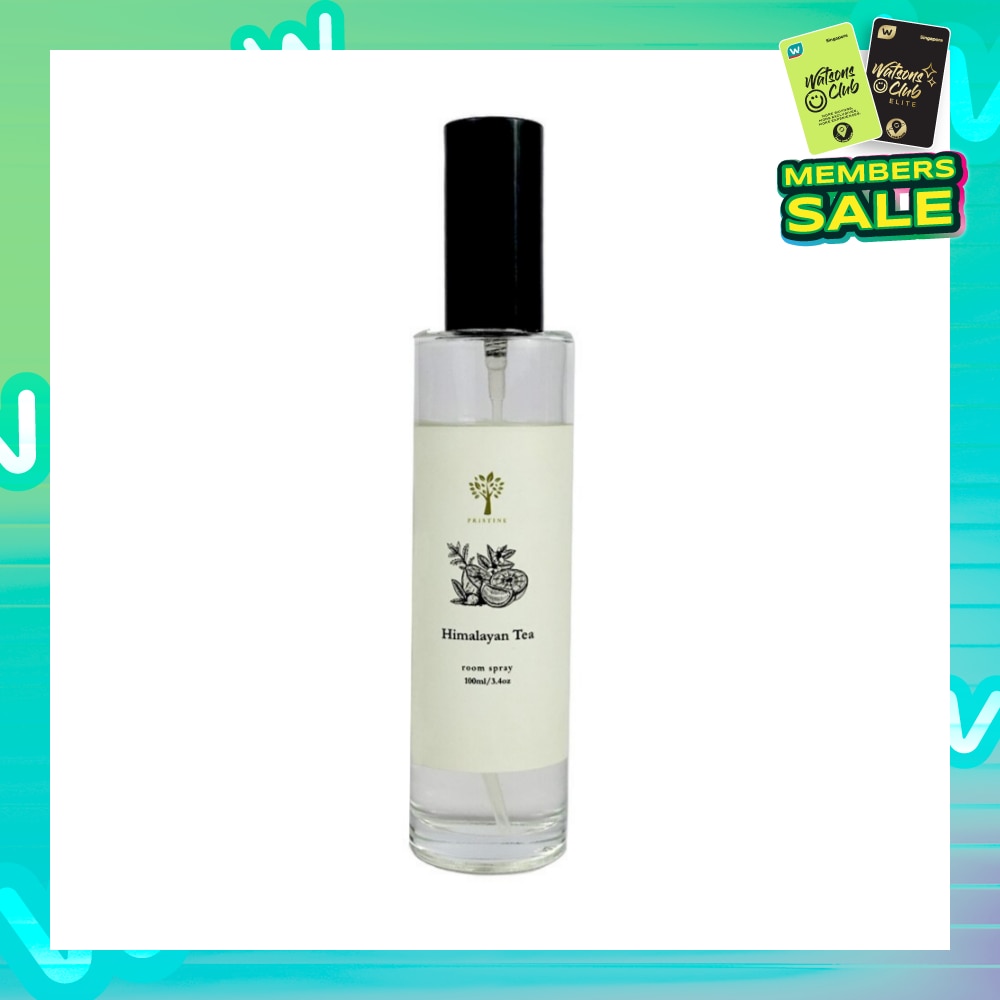 PRISTINE Aroma Room Spray To Fight Odors 1st Signature Series Scent Himalayan Tea (The Feelings Of Purity & Classy) 100ml