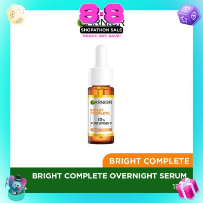 GARNIER - Bright Complete Overnight Serum 15ml