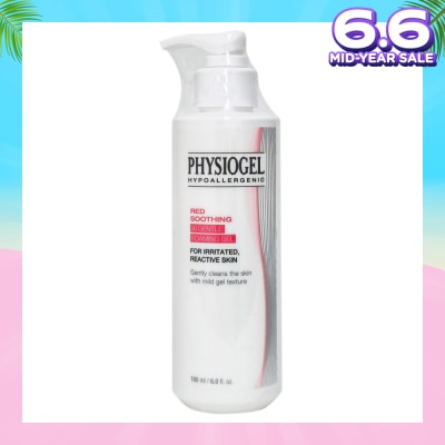 PHYSIOGEL Hypoallergenic Red Soothing Ai Gentle Foaming Gel (For Irritated & Reactive Skin) 180ml