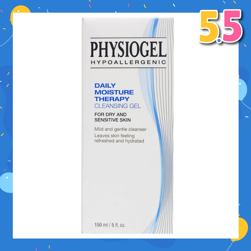 Hypoallergenic Daily Moisture Therapy Cleansing Gel (For Dry & Sensitive Skin) 150ml