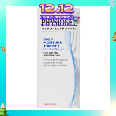 PHYSIOGEL Hypoallergenic Daily Moisture Therapy Cleansing Gel (For Dry & Sensitive Skin) 150ml