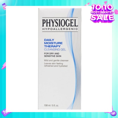 PHYSIOGEL Hypoallergenic Daily Moisture Therapy Cleansing Gel (For Dry & Sensitive Skin) 150ml