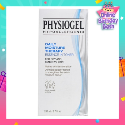 PHYSIOGEL Hypoallergenic Daily Moisture Therapy Essence In Toner (For Dry & Sensitive Skin) 200ml