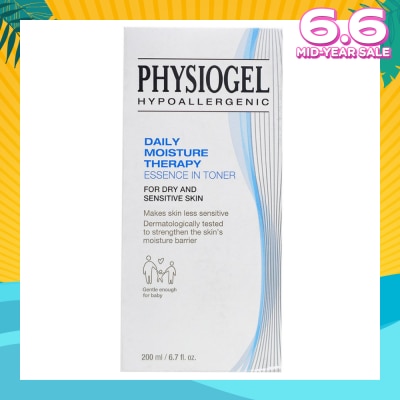 PHYSIOGEL Hypoallergenic Daily Moisture Therapy Essence In Toner (For Dry & Sensitive Skin) 200ml