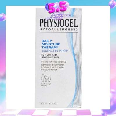 PHYSIOGEL - Hypoallergenic Daily Moisture Therapy Essence In Toner (For Dry & Sensitive Skin) 200ml