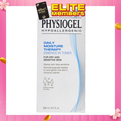 PHYSIOGEL Hypoallergenic Daily Moisture Therapy Essence In Toner (For Dry & Sensitive Skin) 200ml