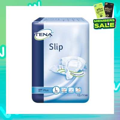 TENA Slip Plus All-in-one Adult Diapers L 12s