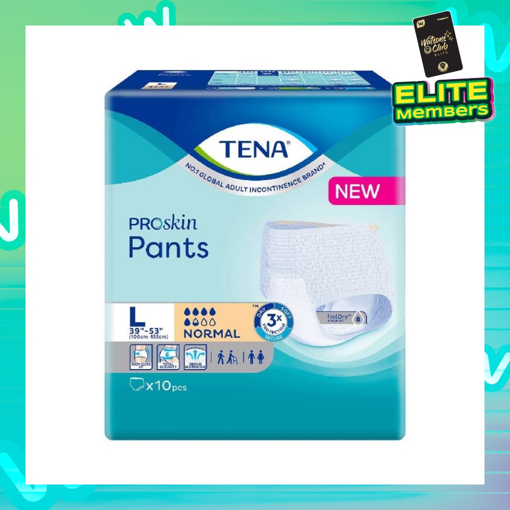 TENA Pants Normal Adult Diaper Size L 10s