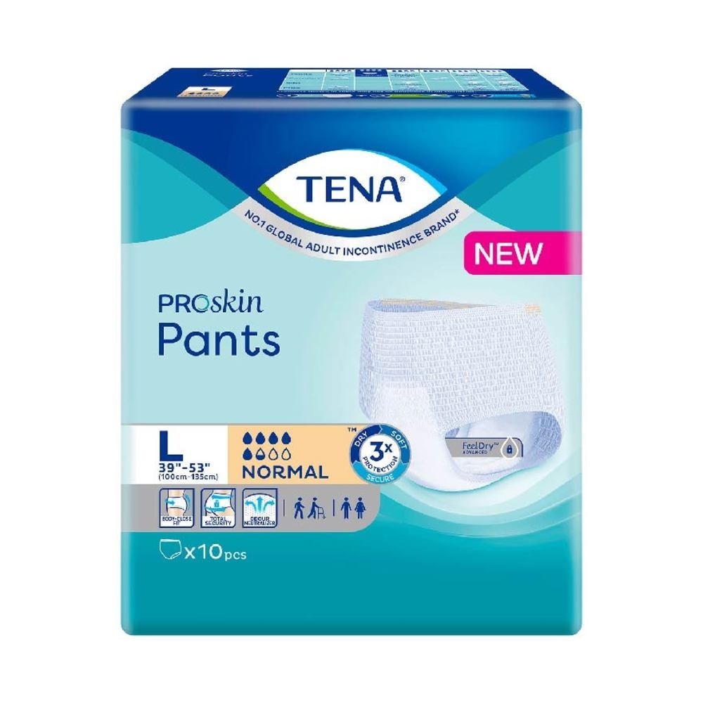 TENA Pants Normal Adult Diaper Size L 10s