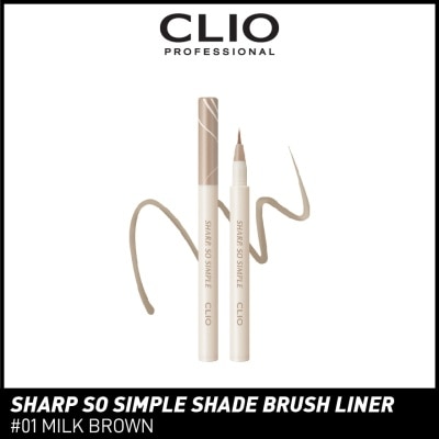 CLIO Sharp So Simple Brush Liner 01 Milk Brown 1s