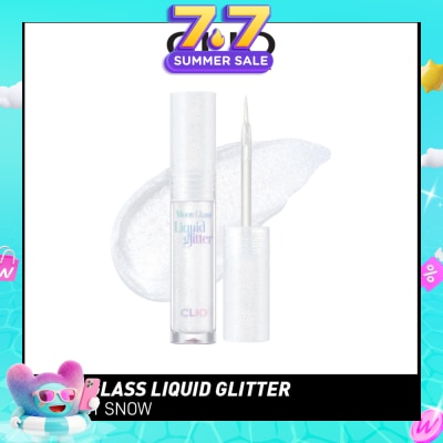 CLIO - Moon Glass Liquid Glitter Sweet Cloud 01 Baby Snow 3.5g
