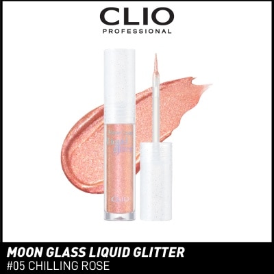 CLIO - Moon Glass Liquid Glitter Sweet Cloud 05 Chilling Rose 3.5g