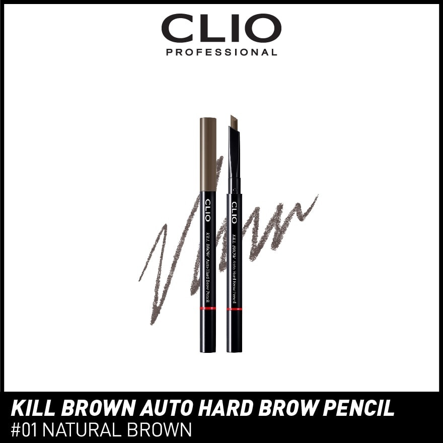 Kill Brown Auto Hard Brow Pencil 01 Natural Brown 1s