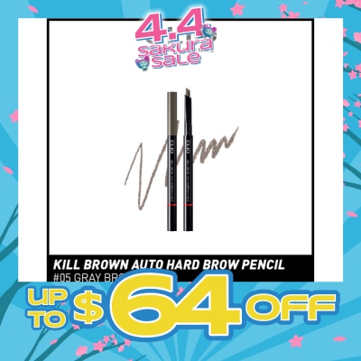 CLIO - Kill Brown Auto Hard Brow Pencil 05 Gray Brown 1s