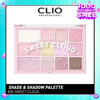 CLIO Shade & Shadow Palette 05 Sweet Cloud 1s