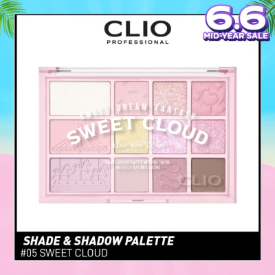 CLIO Shade & Shadow Palette 05 Sweet Cloud 1s