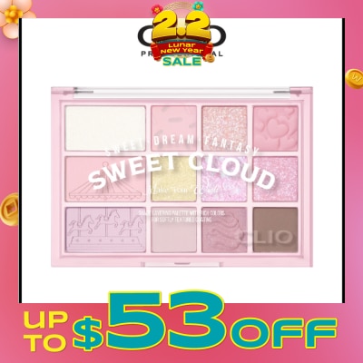 CLIO Shade & Shadow Palette 05 Sweet Cloud 1s