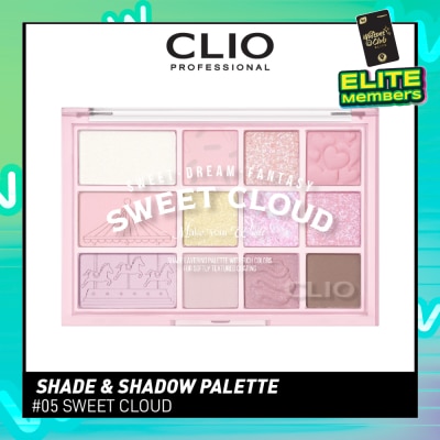 CLIO Shade & Shadow Palette 05 Sweet Cloud 1s