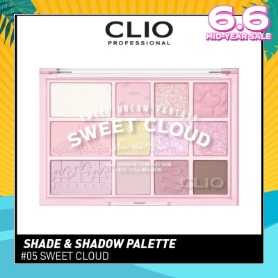 CLIO Shade & Shadow Palette 05 Sweet Cloud 1s