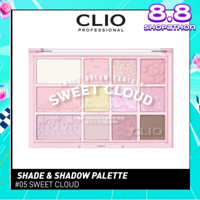 CLIO Shade & Shadow Palette 05 Sweet Cloud 1s