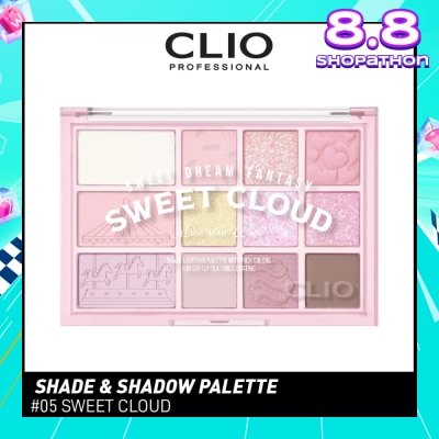 CLIO Shade & Shadow Palette 05 Sweet Cloud 1s